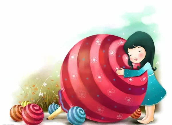 Pegatinas de caramelos