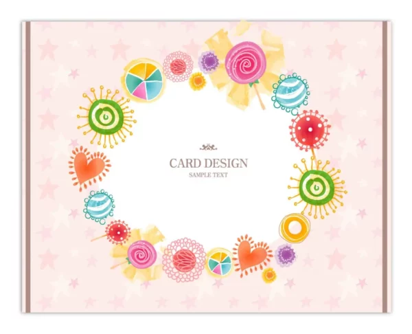 Pegatinas de caramelos