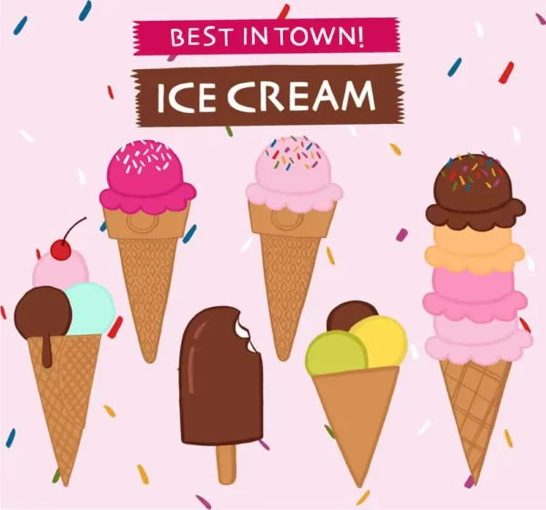 Pegatinas de caramelos