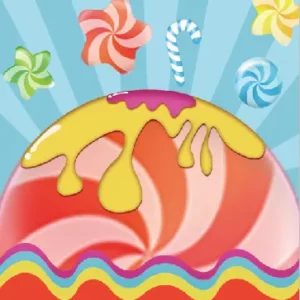 Pegatinas de caramelos