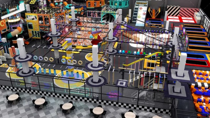 indoor playground banner