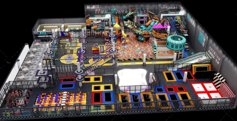 indoor playground banner