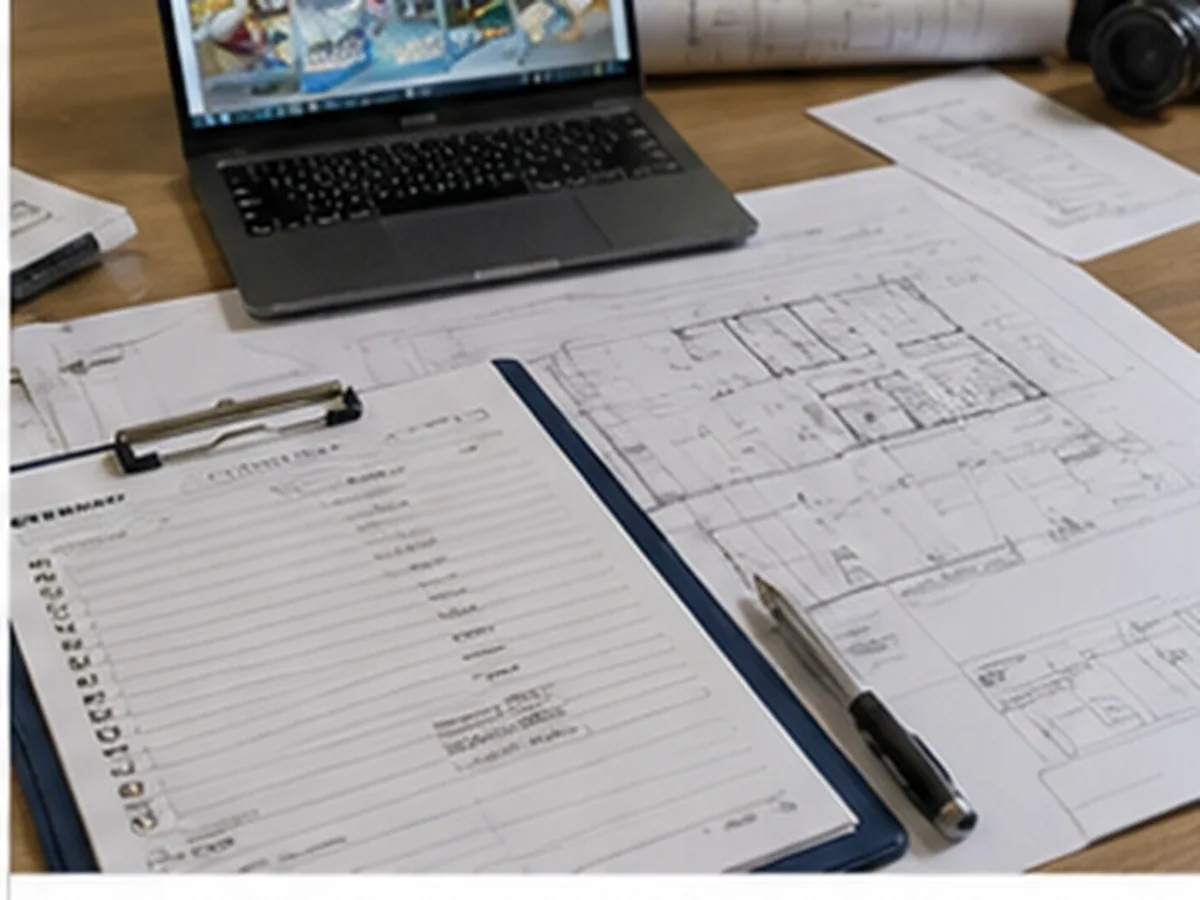 Mall playground layout review checklist with plan revision, usable area, clear height, frontage, age zones and load-in access